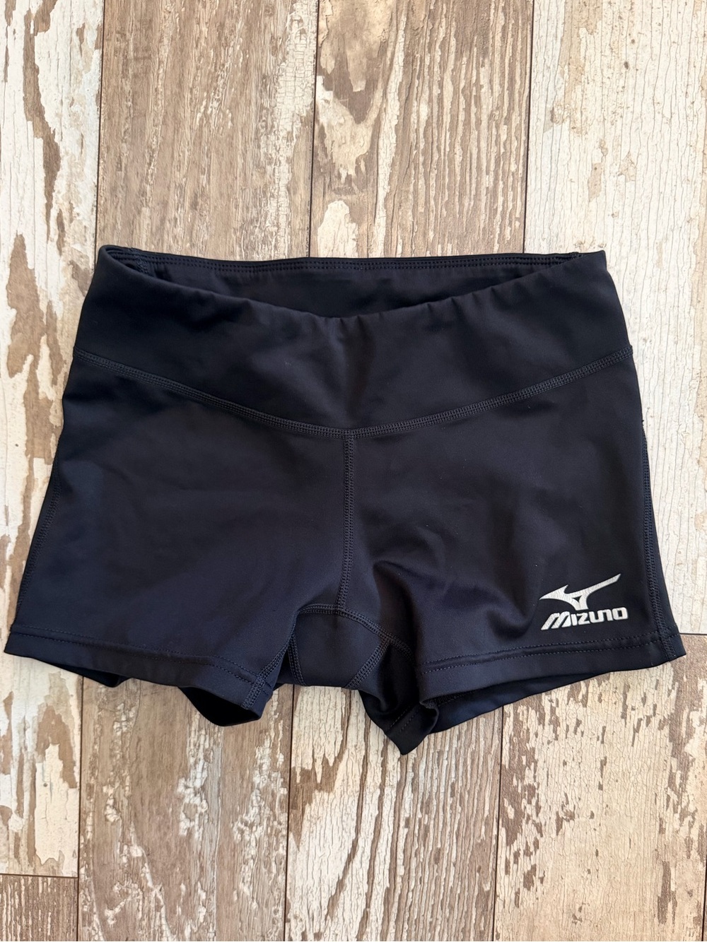 Mizuno Black Women's Performance Stretch Volleyball Shorts Size Small
